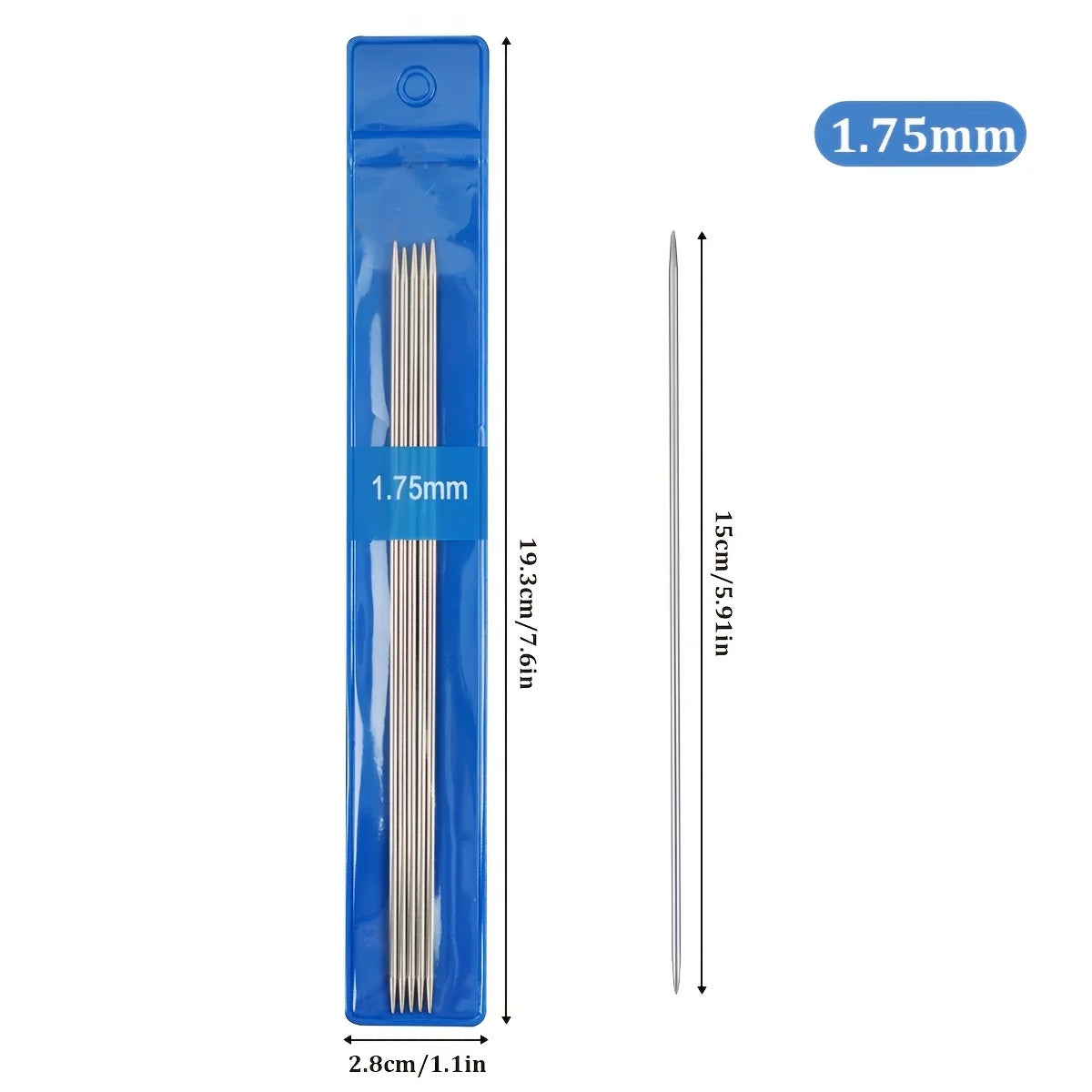 Knitting Needles for Handmade Sweaters, Yarn Crafts & Needlework Projects