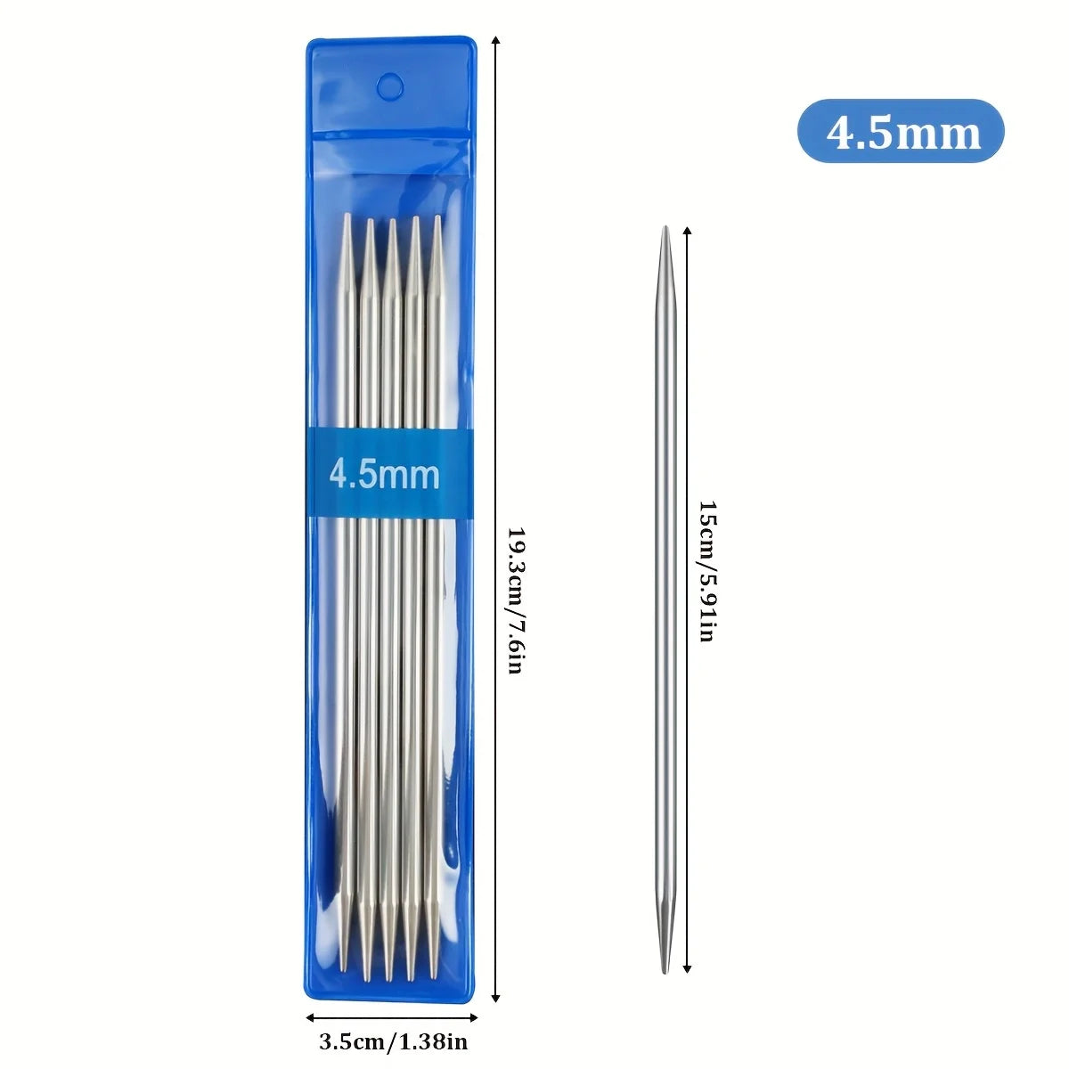 Knitting Needles for Handmade Sweaters, Yarn Crafts & Needlework Projects