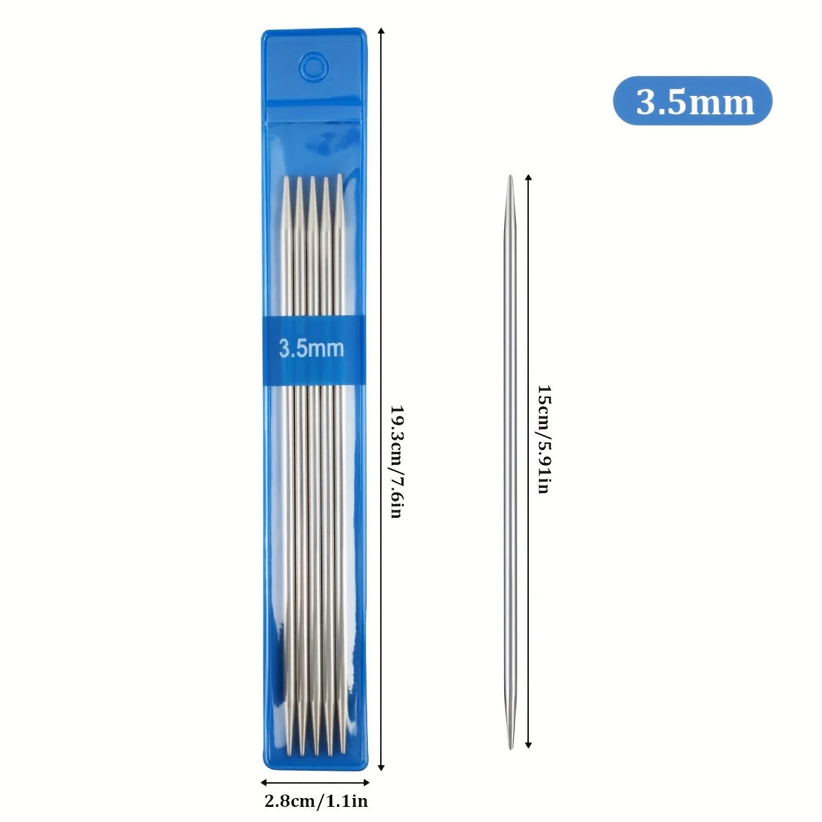 Knitting Needles for Handmade Sweaters, Yarn Crafts & Needlework Projects