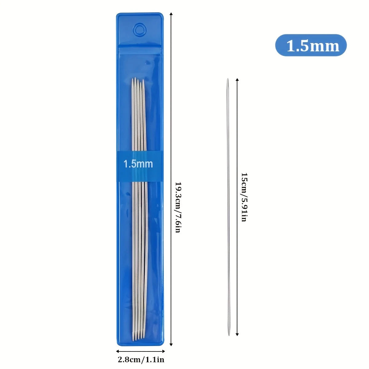 Knitting Needles for Handmade Sweaters, Yarn Crafts & Needlework Projects
