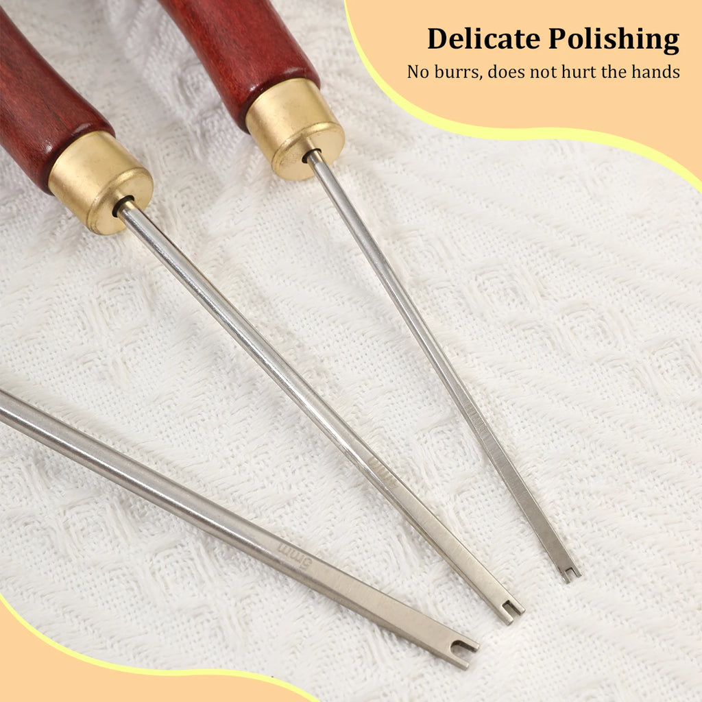 Doll Stuffing Tool, Wooden Handle for Plush Toys & Handmade Craft Projects