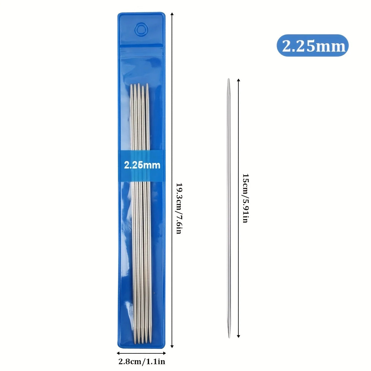 Knitting Needles for Handmade Sweaters, Yarn Crafts & Needlework Projects