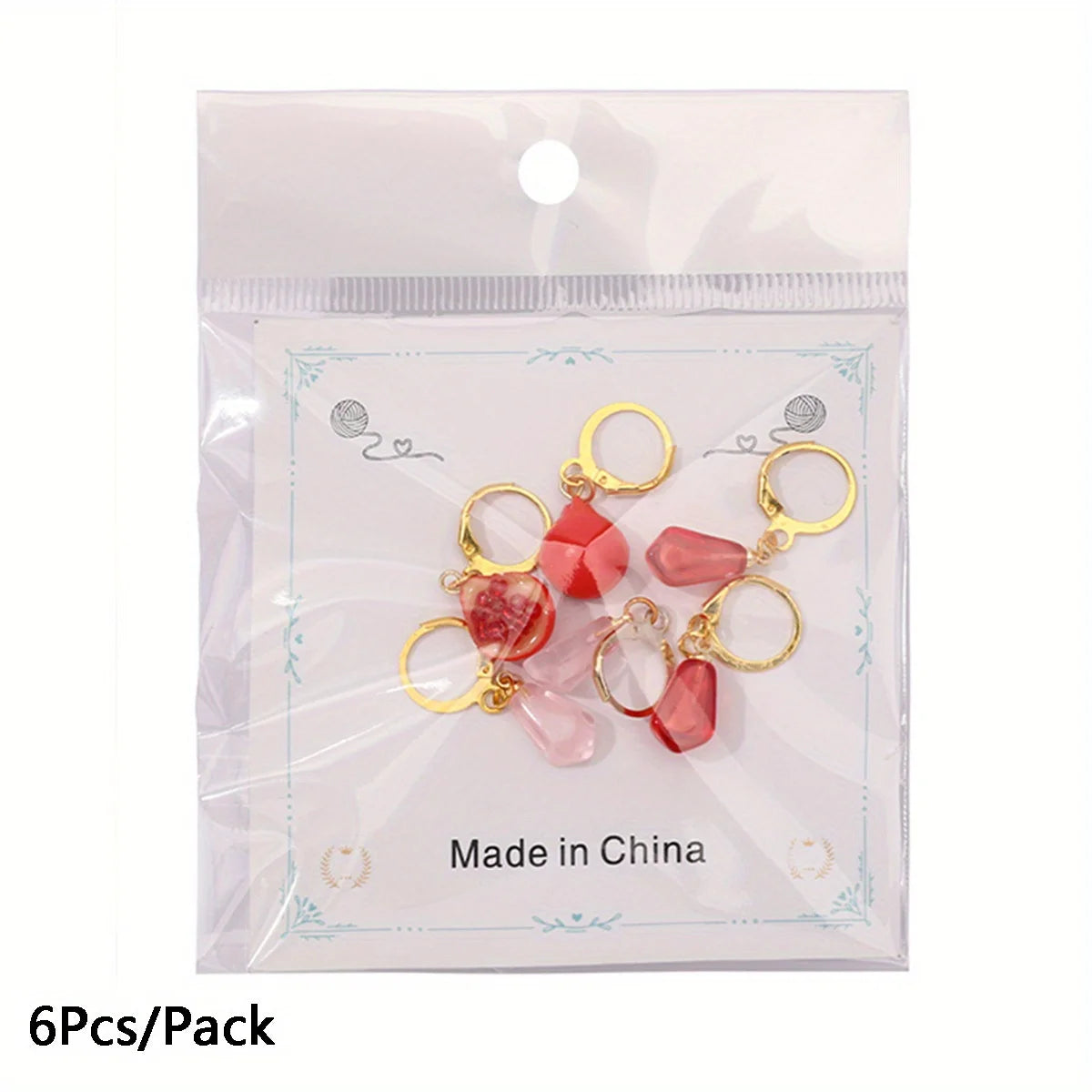 Stitch Markers, Fruit Shapes for Knitting, Crochet & Needlecraft Projects