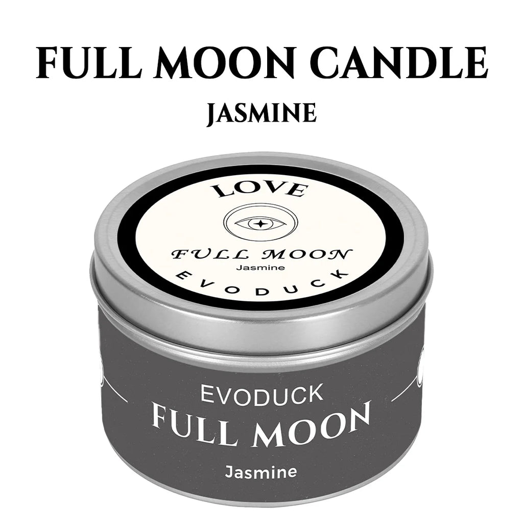 1pc EVODUCK New Moon Scented Candles 3oz Law of Attraction Manifestation Energy Boosting White Sage Christmas Scented Candle