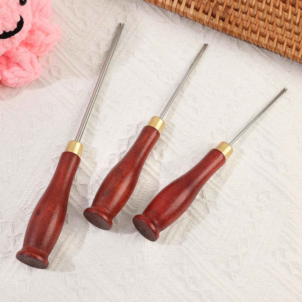 Doll Stuffing Tool, Wooden Handle for Plush Toys & Handmade Craft Projects
