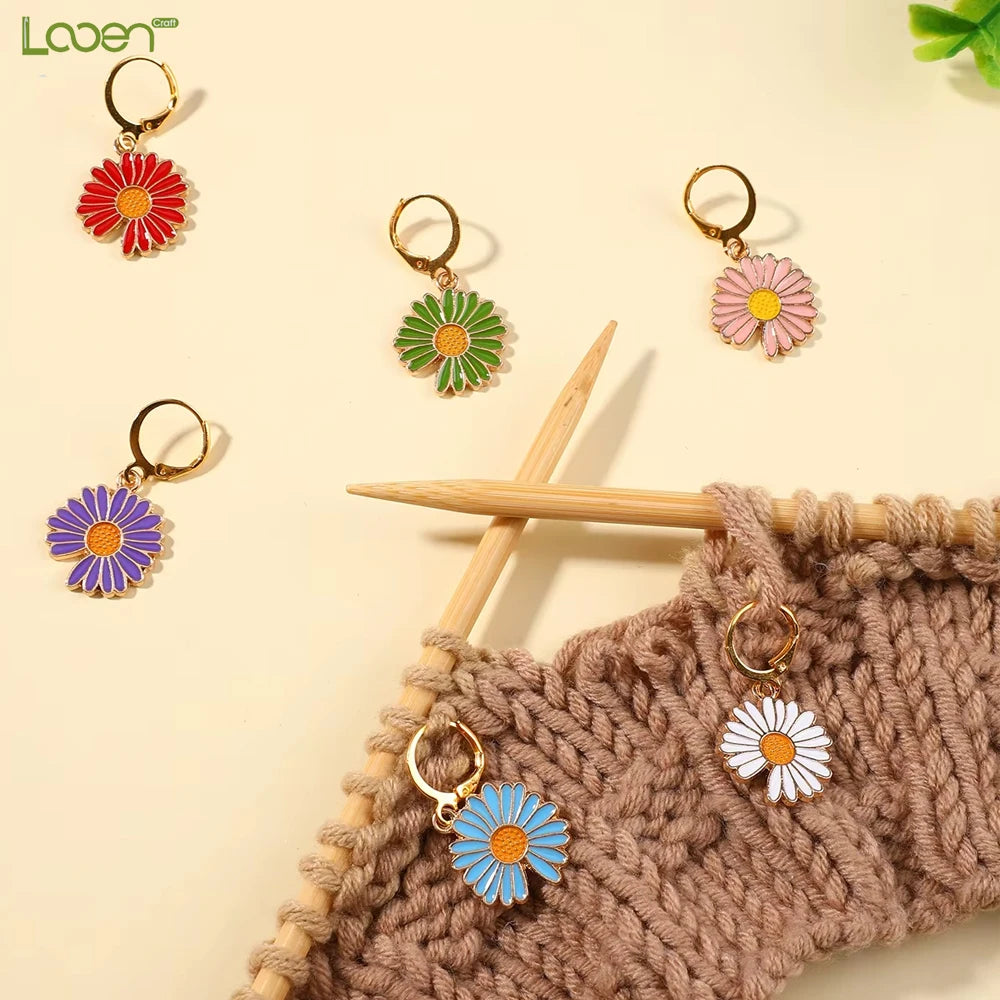 Stitch Markers, Needle Clip & Counter Accessories for Knitting Projects