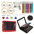 Knitting Accessories, LOOEN Rotating Cables for Interchangeable Needles