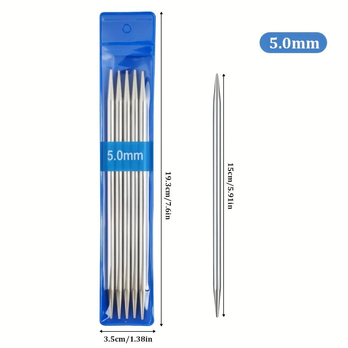 Knitting Needles for Handmade Sweaters, Yarn Crafts & Needlework Projects