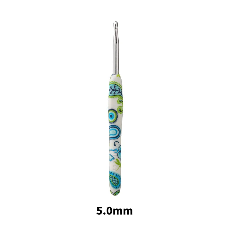 Crochet Hooks, Soft TPR Handles for Sweaters & Handmade Yarn Projects
