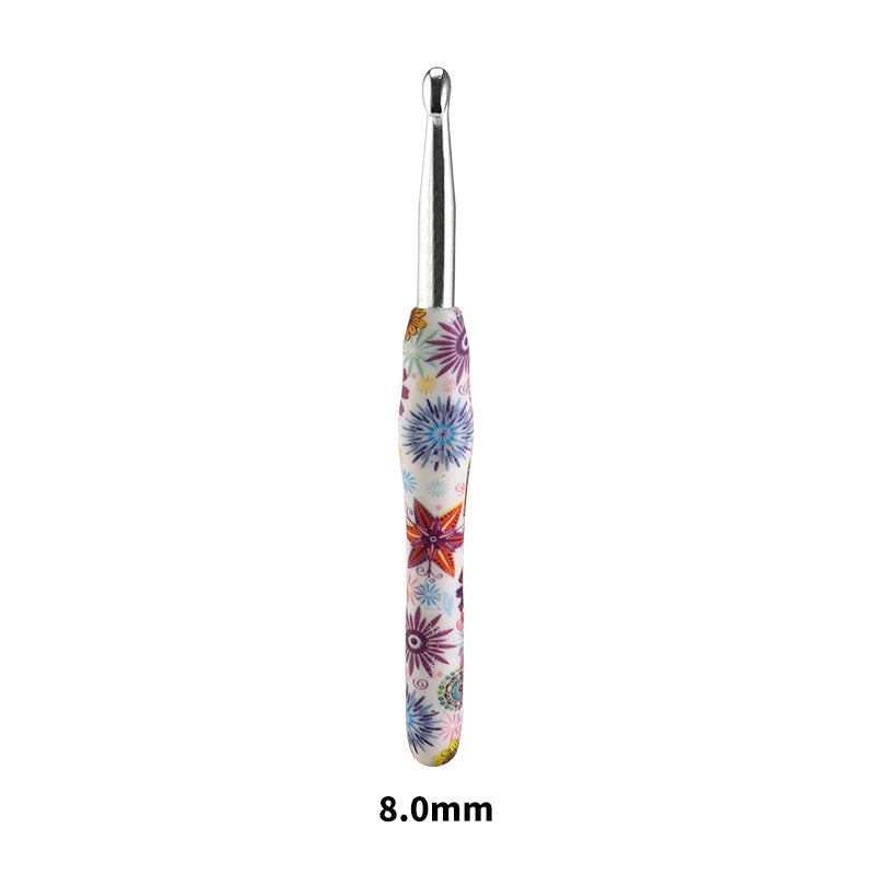 Crochet Hooks, Multicolor for Handmade Yarn Crafts & Weaving Projects