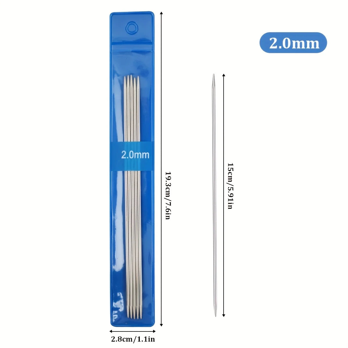 Knitting Needles for Handmade Sweaters, Yarn Crafts & Needlework Projects