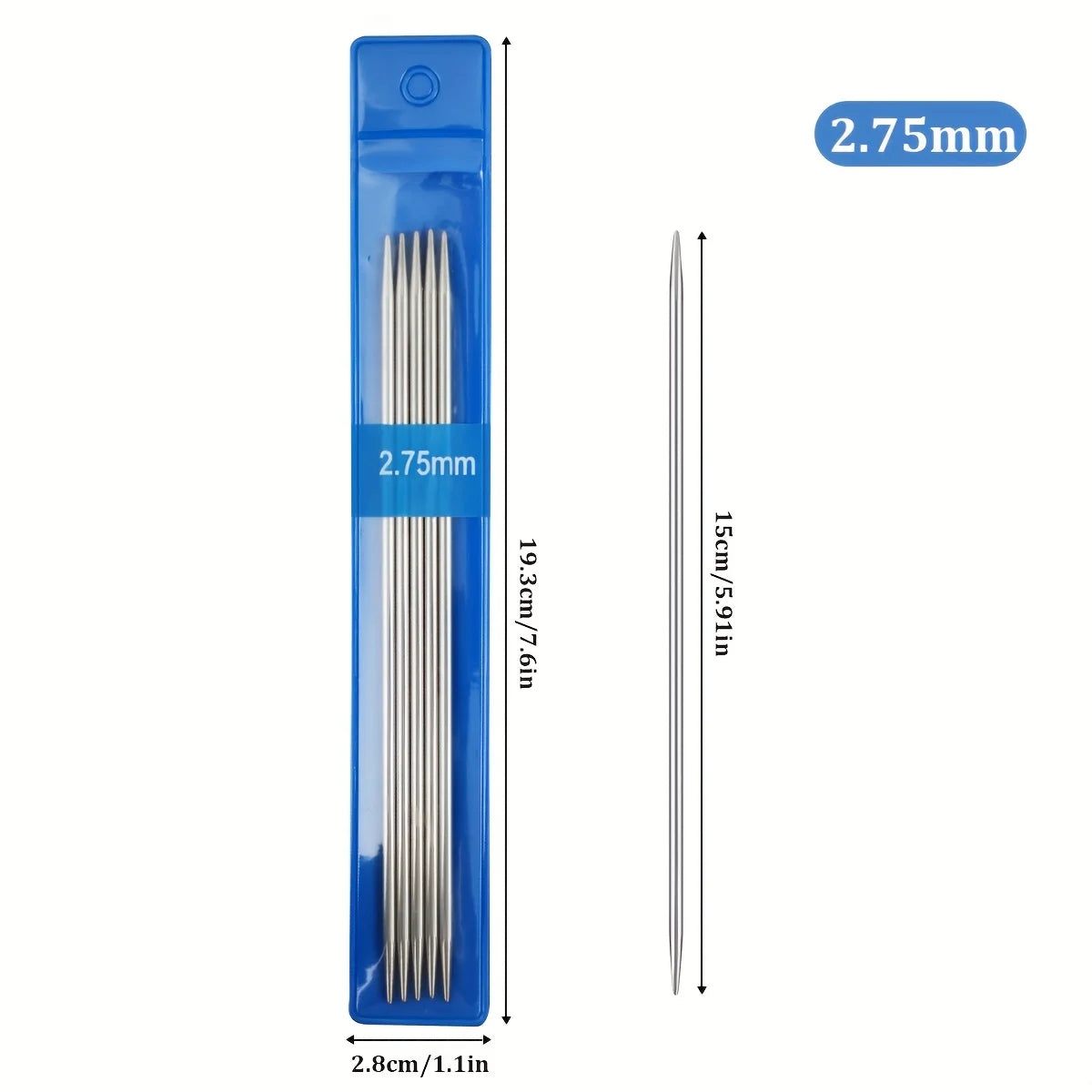 Knitting Needles for Handmade Sweaters, Yarn Crafts & Needlework Projects
