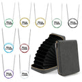 Knitting Needles, Stainless Steel Circular Set with Portable Storage Bag