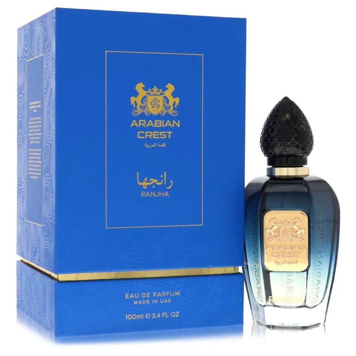 Arabian Crest Ranjha Eau de Parfum 3.4 oz Men's Cologne Fragrance Spray