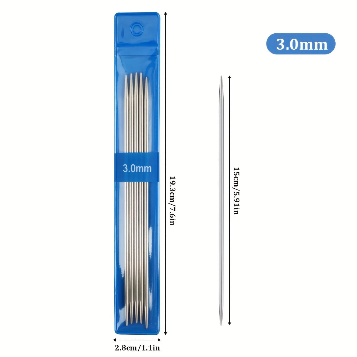 Knitting Needles for Handmade Sweaters, Yarn Crafts & Needlework Projects
