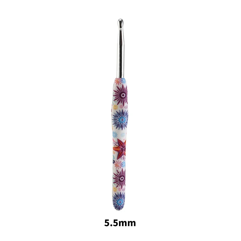 Crochet Hooks, Multicolor for Handmade Yarn Crafts & Weaving Projects