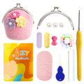 Crochet Tool Set with Beads, Stitch Markers, Yarn Needle & Accessories