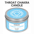 Sage Frankincense Third Eye Chakra Crystal Scented Candle 3oz With Crystal & Evil Eye Charm Meditation Yoga Decor Gift For Her