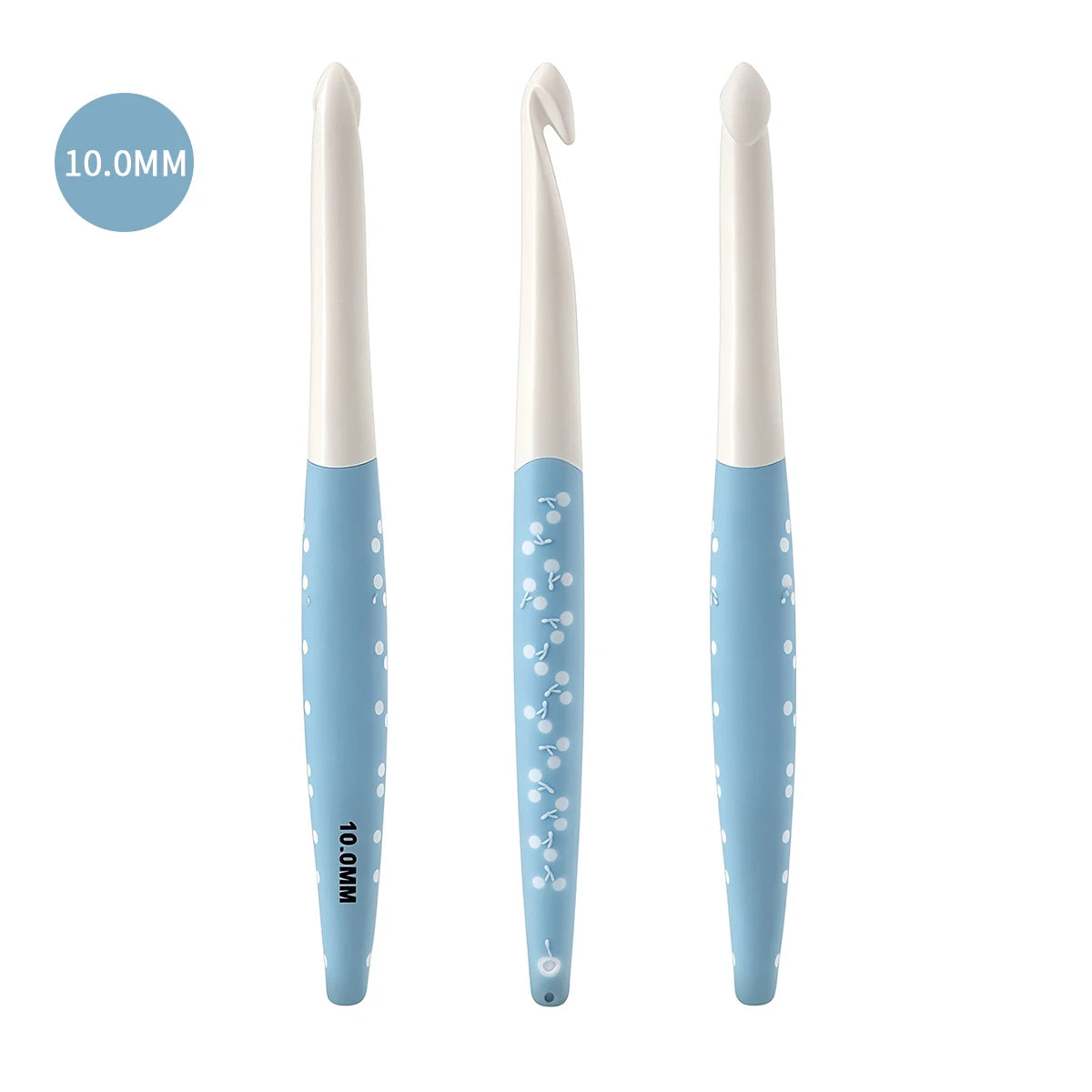 Crochet Hooks, Cherry Pattern Soft Handles for Handmade Yarn Projects