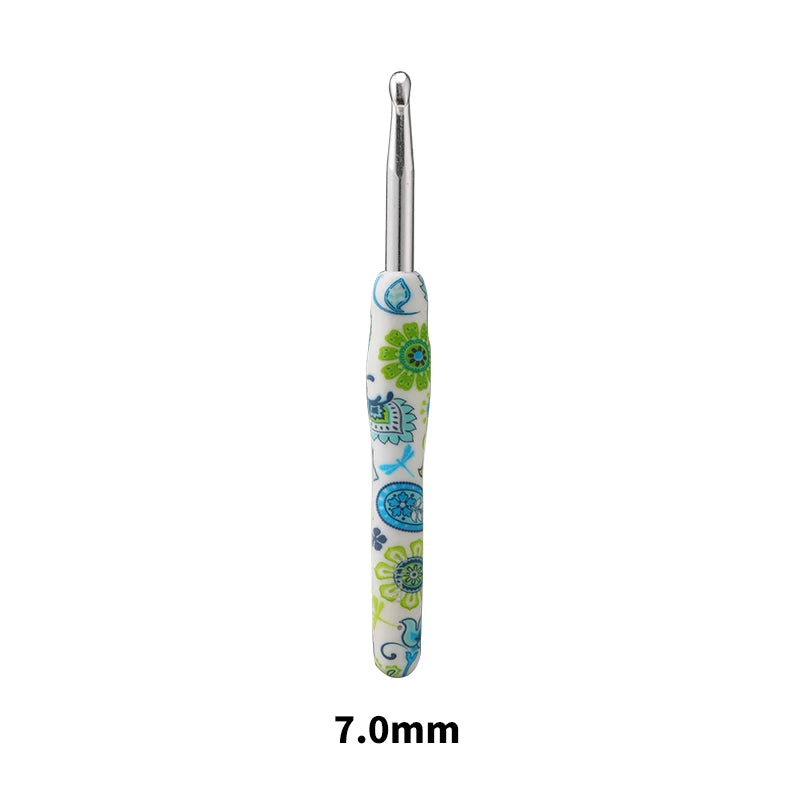 Crochet Hooks, Soft TPR Handles for Sweaters & Handmade Yarn Projects