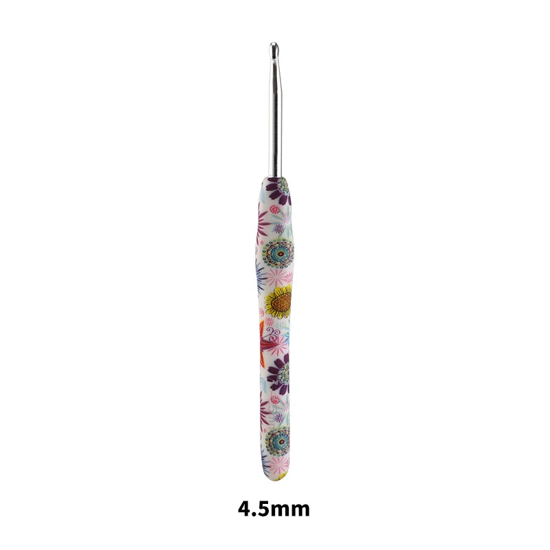 Crochet Hooks, Multicolor for Handmade Yarn Crafts & Weaving Projects