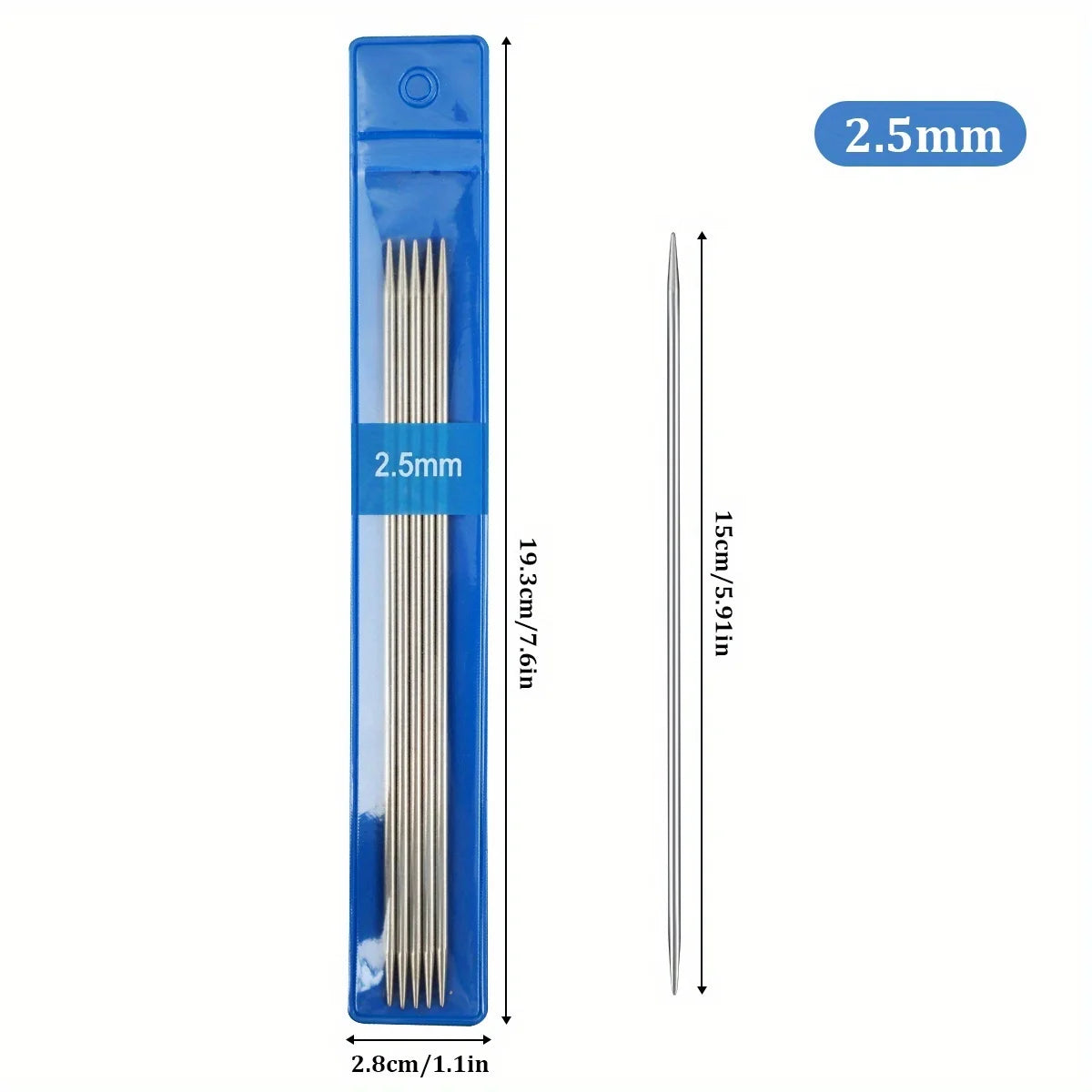 Knitting Needles for Handmade Sweaters, Yarn Crafts & Needlework Projects