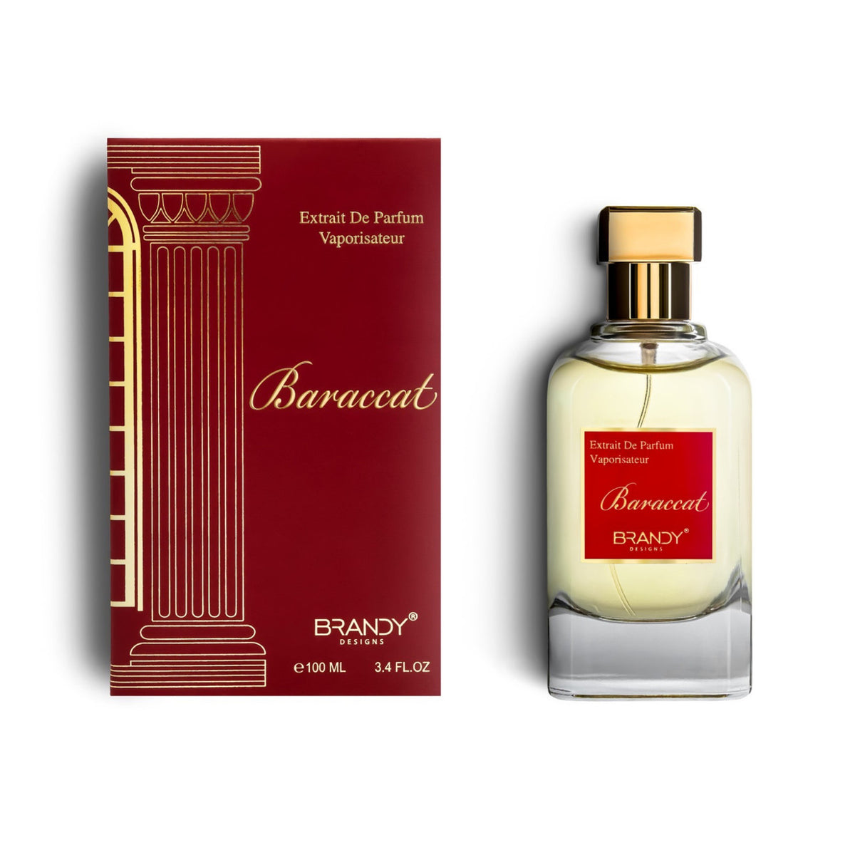 Brandy Designs Baraccat Extrait de Parfum 3.4 oz Unisex Fragrance Spray
