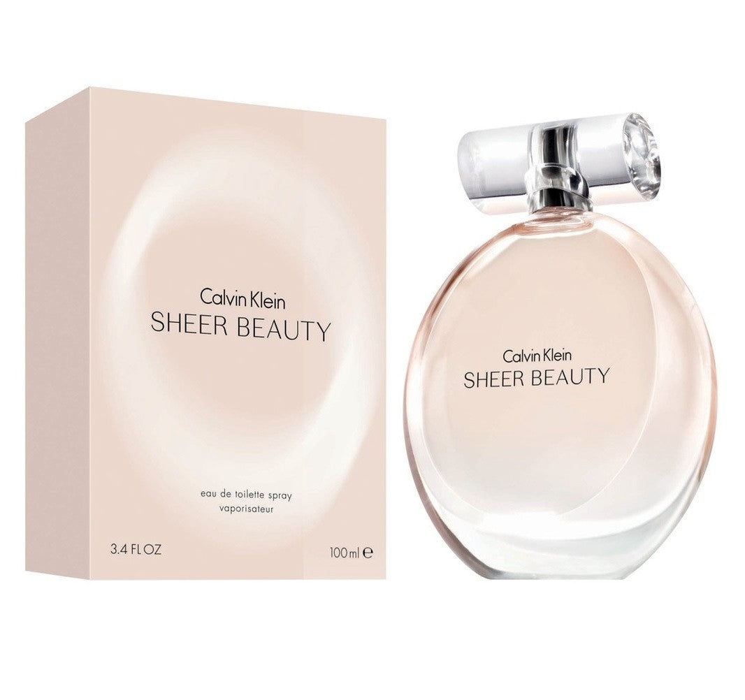 Calvin Klein Sheer Beauty Eau de Toilette 3.4 oz Women's Fragrance Spray