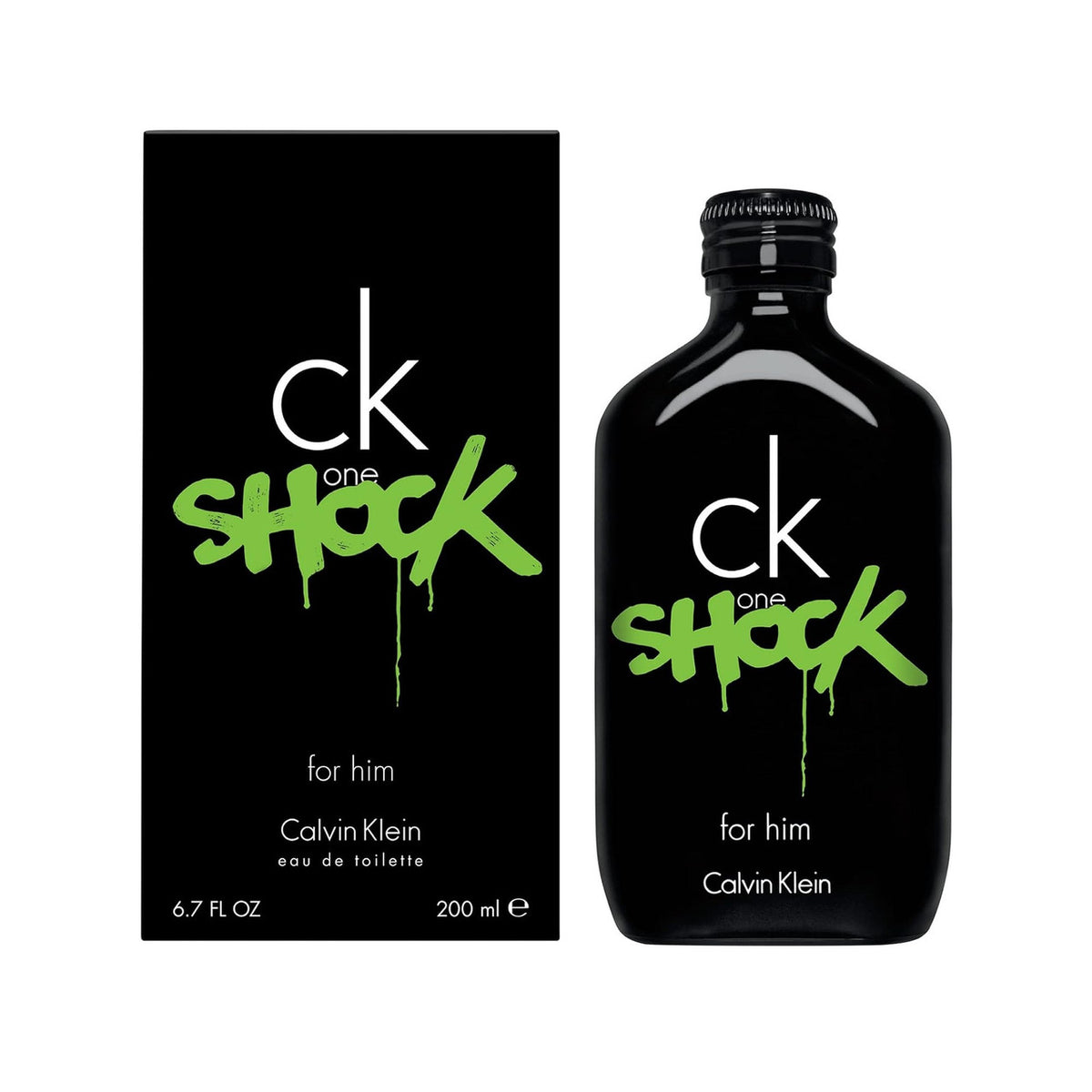 Calvin Klein CK One Shock Eau de Toilette 6.7 oz Men's Cologne Fragrance Spray