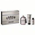 Coach Pure Platinum 3 Pcs Set For Men: 3.3 Parfum Spray + 0.5 Parfum Spray +...