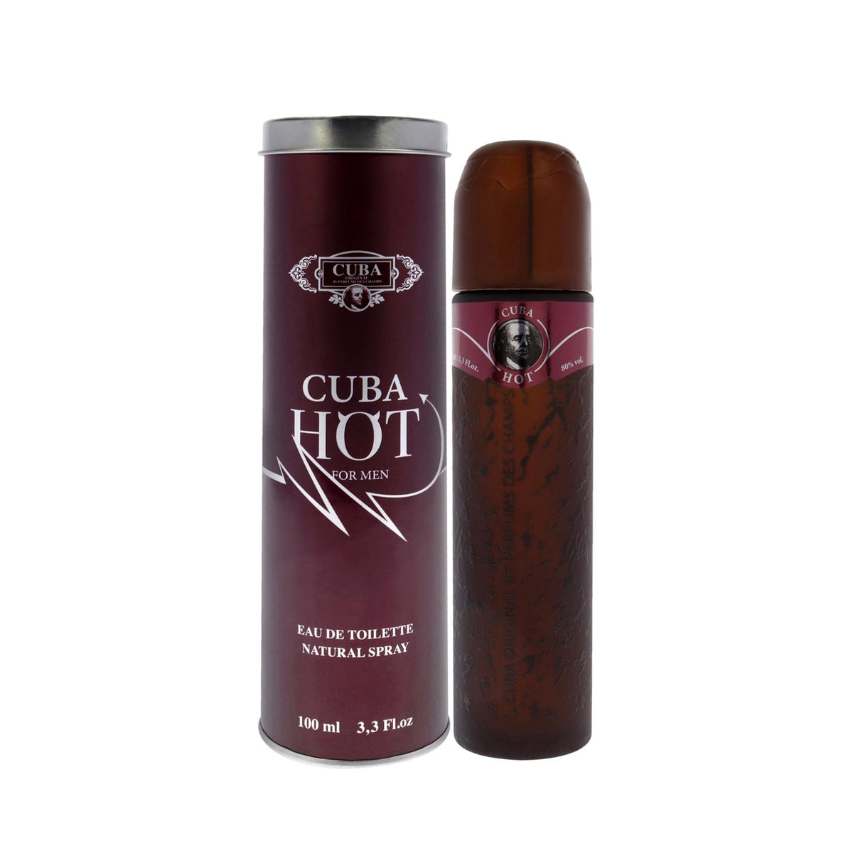 Cuba Hot 3.3 Eau De Toilette Spray For Men