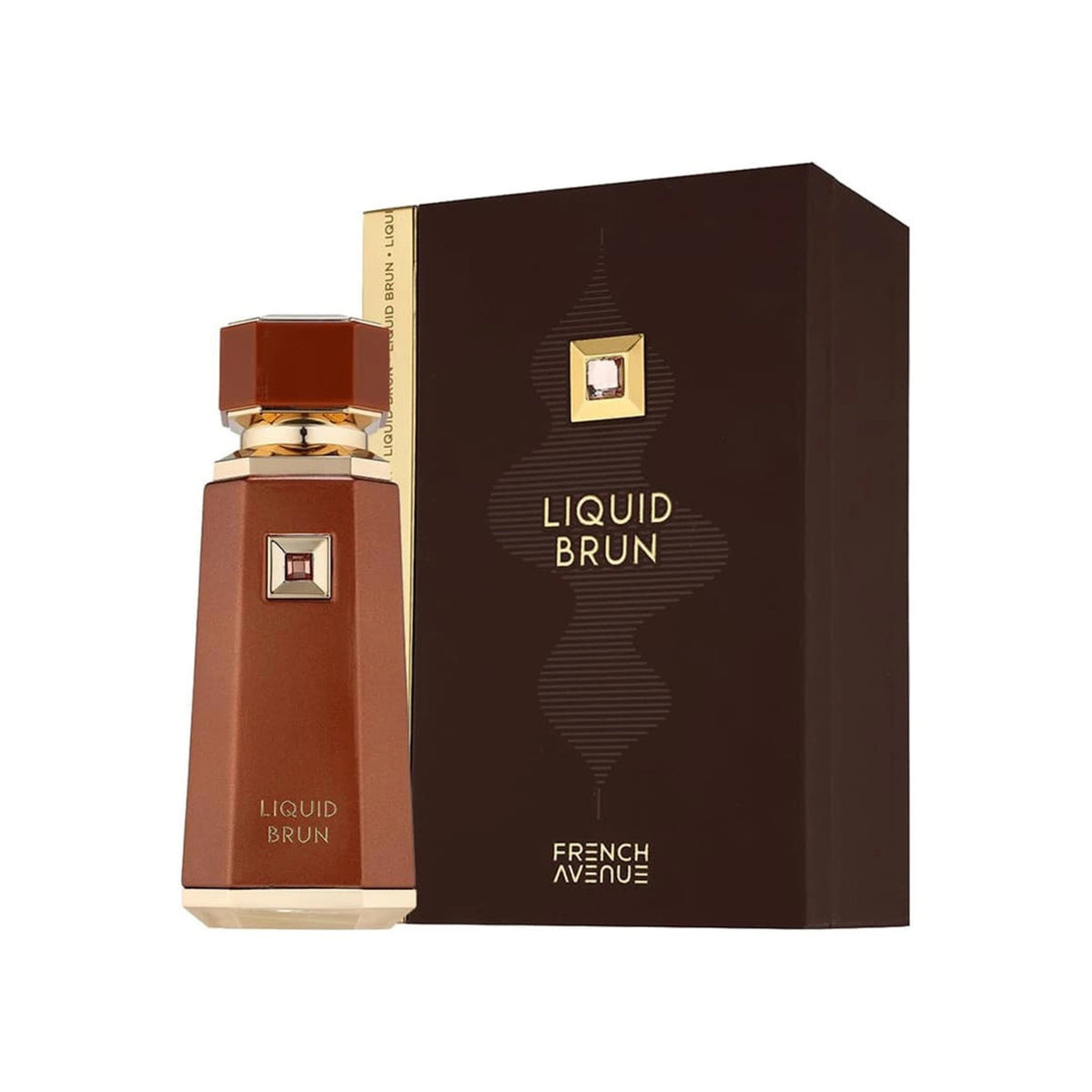 French Avenue Liquid Brun Eau de Parfum 3.4 oz Men's Cologne Fragrance Spray