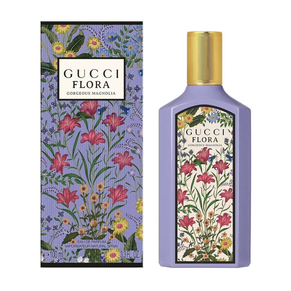 Gucci Flora Gorgeous Magnolia Eau de Parfum 3.3 oz Women's Fragrance Spray