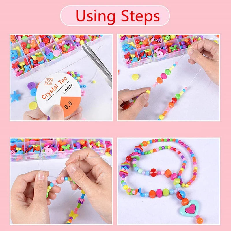 Elastic Beading Cord Clear Crystal Stringing Line DIY Jewelry Making