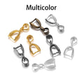 Pendant Bails Copper Hook Clip Necklace Connectors DIY Jewelry Making