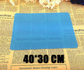 Clear Silicone Resin Work Mat — Non-Slip, Heat Resistant, 2 Sizes & 3 Colors