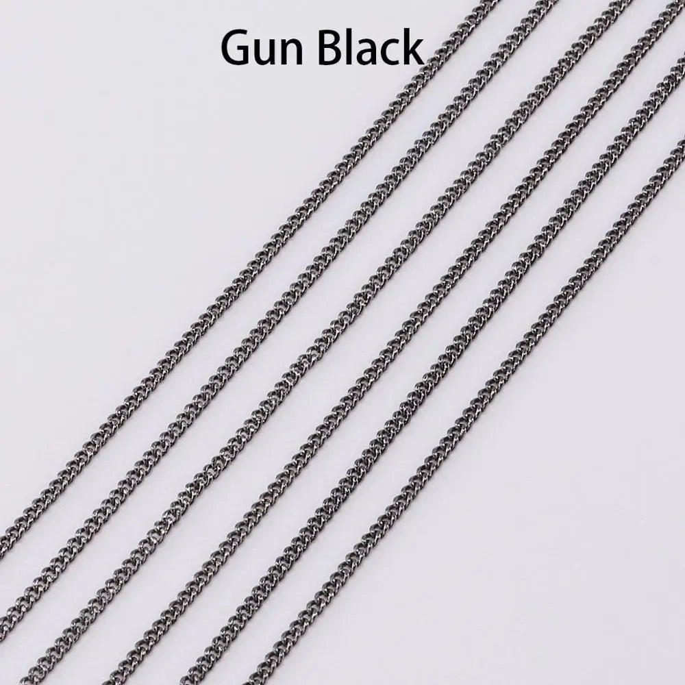 Jewelry Chains Gold Bronze Plated Necklace Materials Necklace DIY Jewelry Making