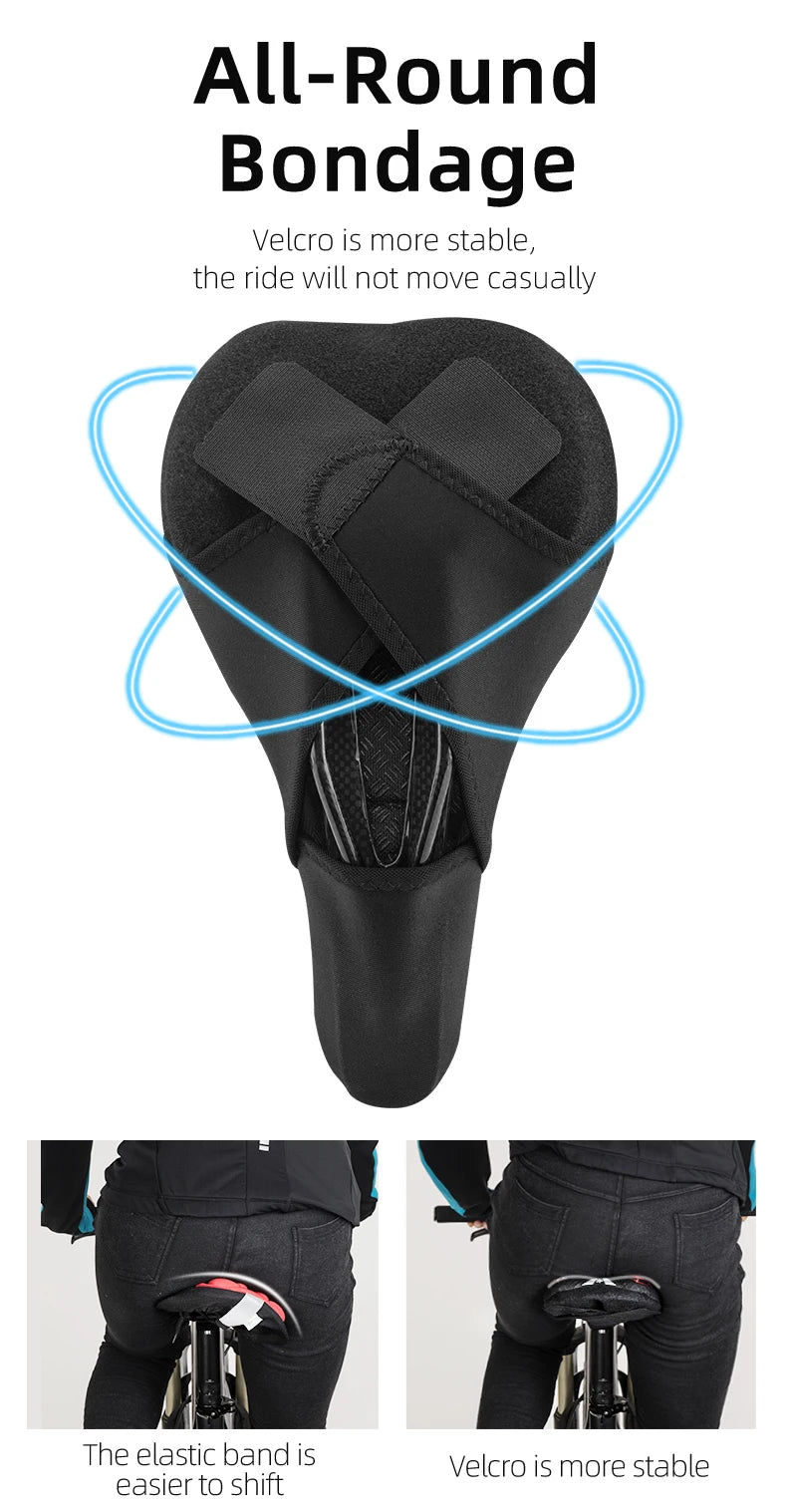 ROCKBROS Silicone Bicycle Saddle Hollow Premium Quality Replacement Accessory