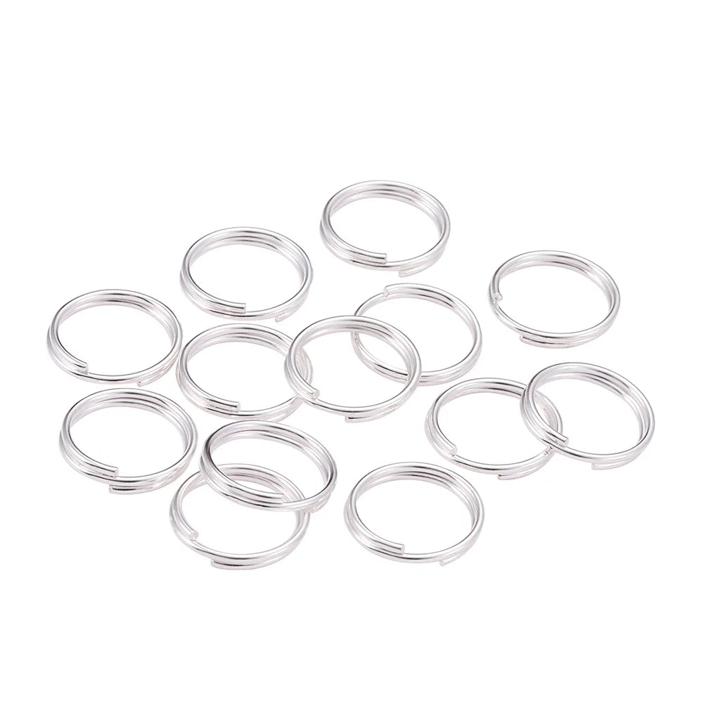 Jump Rings Open Double Loops Split Connectors DIY Jewelry Making Craft Supplies