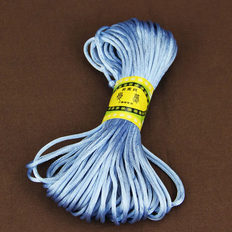 Beading Supplies, Satin-Style Cord for Chinese Knots, Macrame & Bracelets