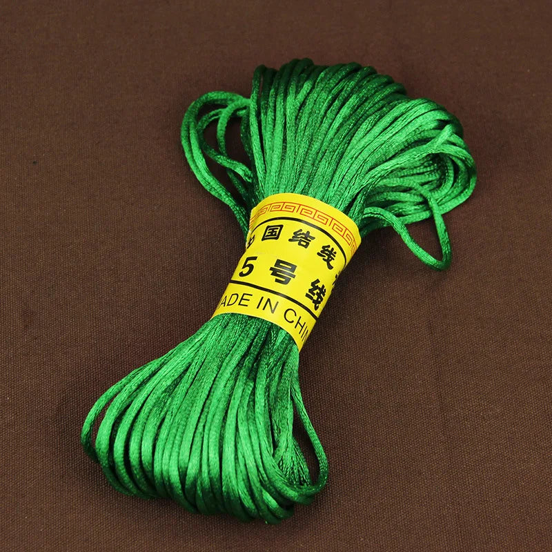 Beading Supplies, Satin-Style Cord for Chinese Knots, Macrame & Bracelets
