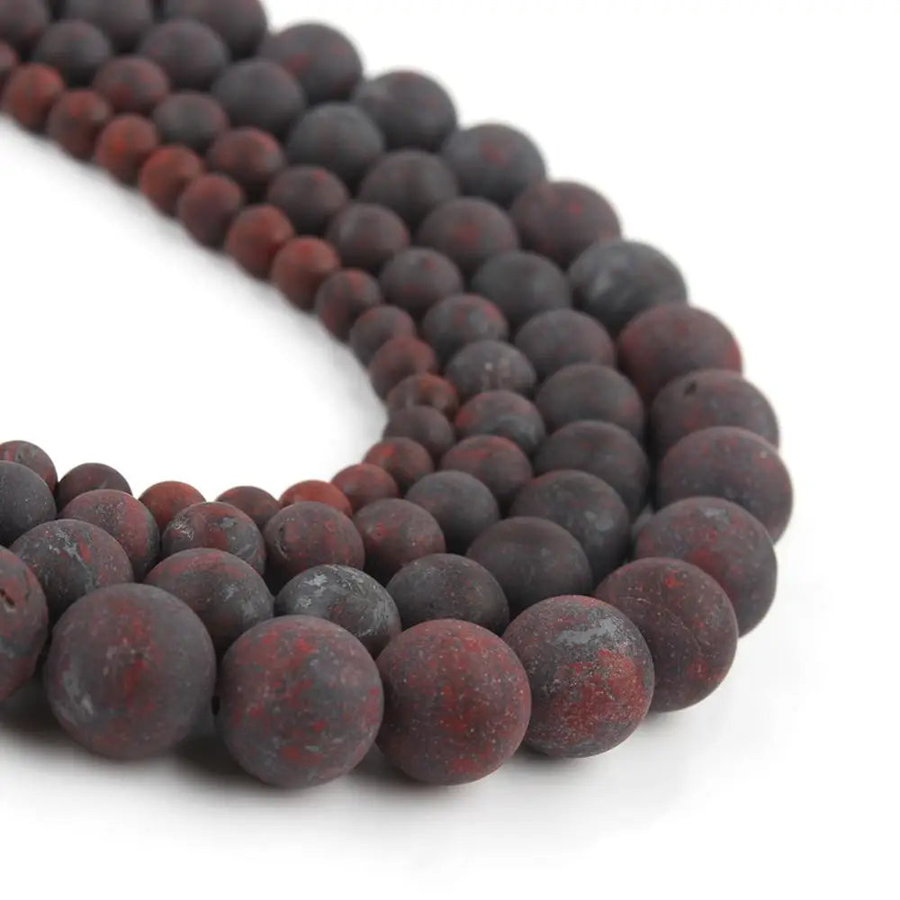 Stone Beads Matte Amazonite Agate Aventurine Styles for DIY Jewelry Making