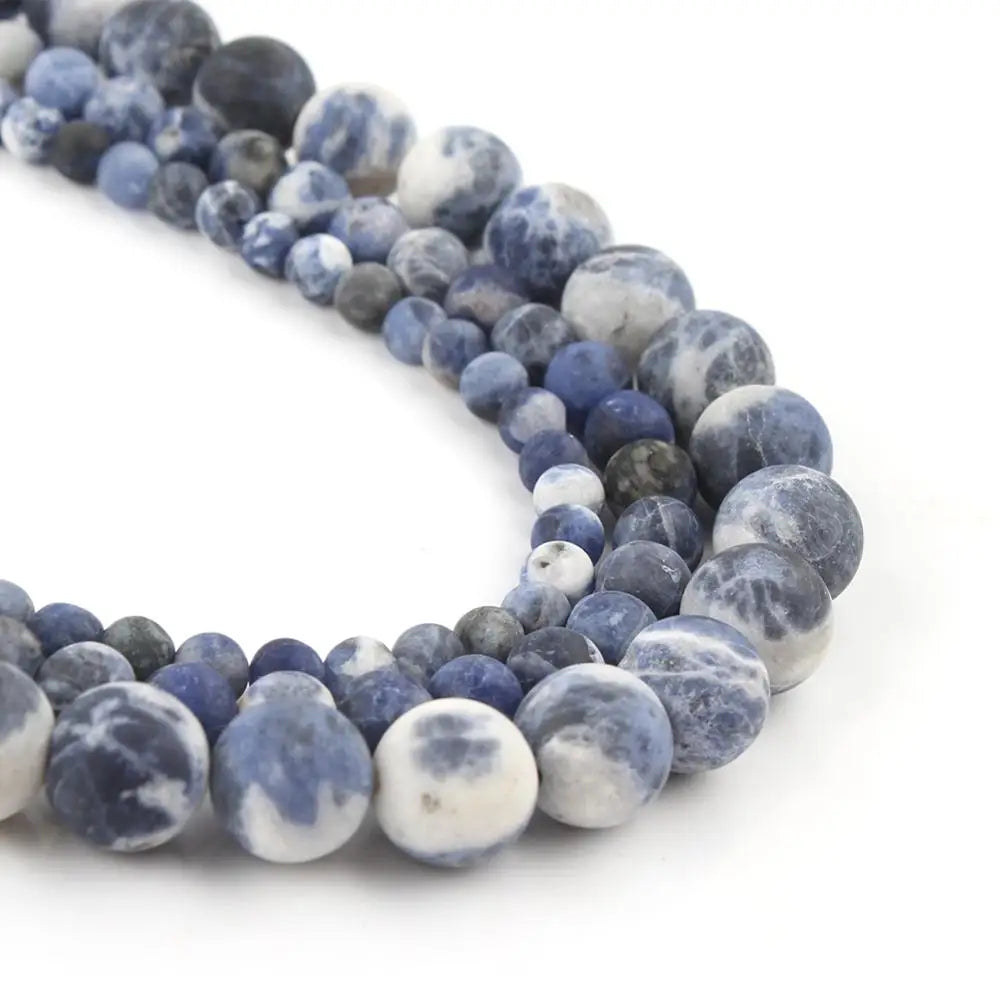 Stone Beads Matte Amazonite Agate Aventurine Styles for DIY Jewelry Making