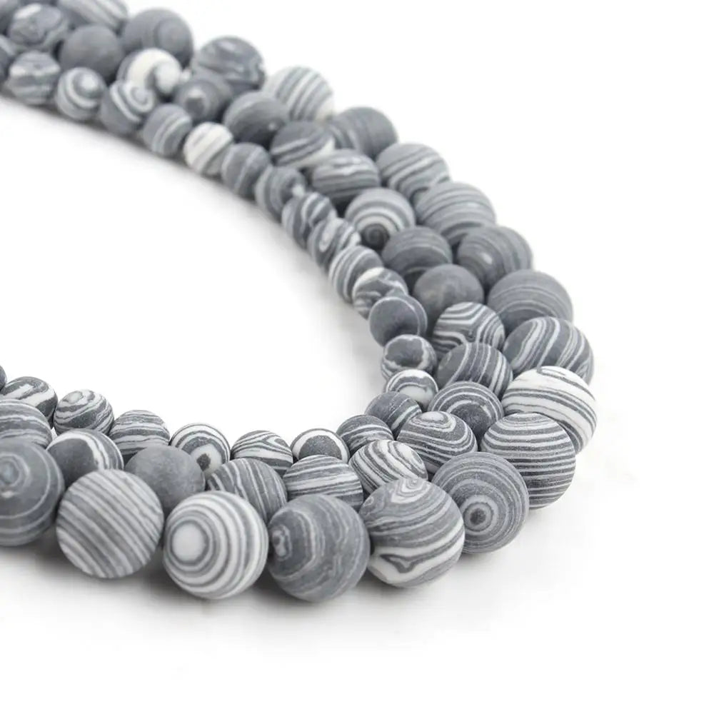 Stone Beads Matte Amazonite Agate Aventurine Styles for DIY Jewelry Making