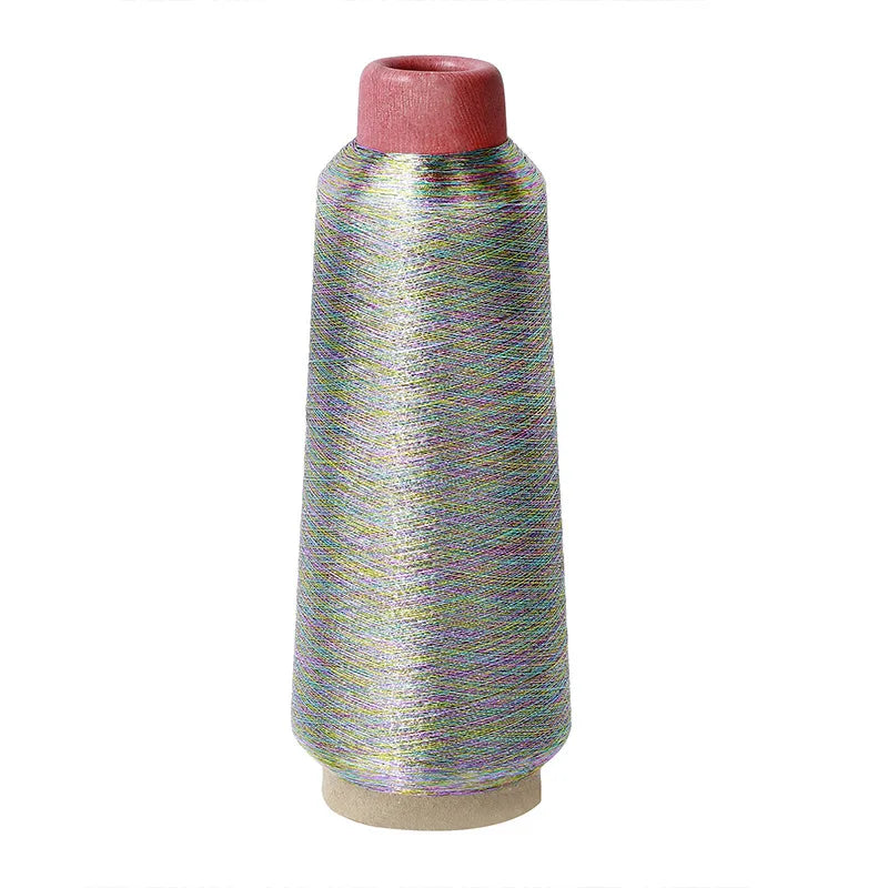 Embroidery Floss, Metallic Gold & Silver Colors for Handmade Needlework