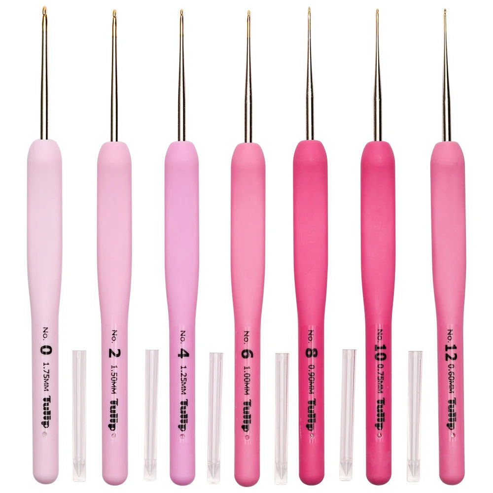 Crochet Hook, Tulip Etimo Rose for Embroidery & Handmade Needlework Crafts