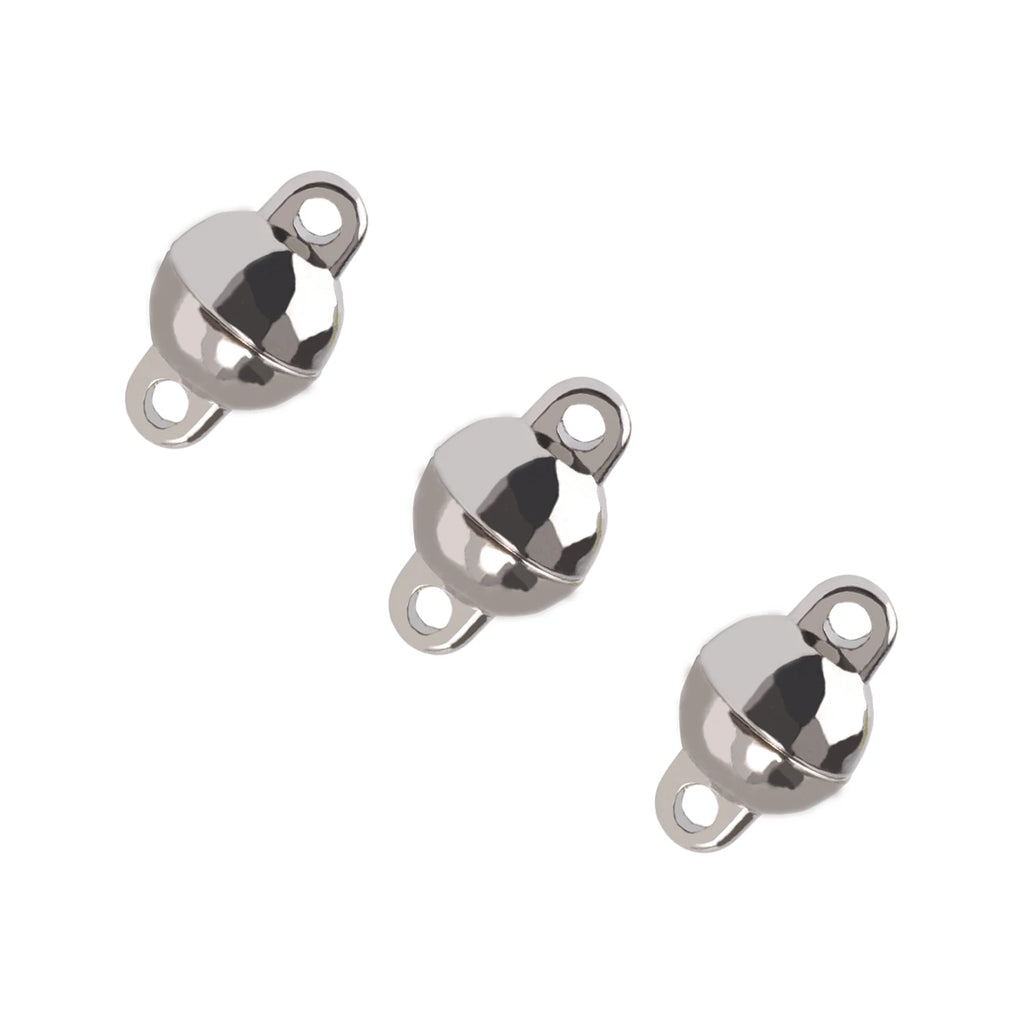 Magnetic Clasps Stainless Steel Leather Cord Ends DIY Jewelry Making