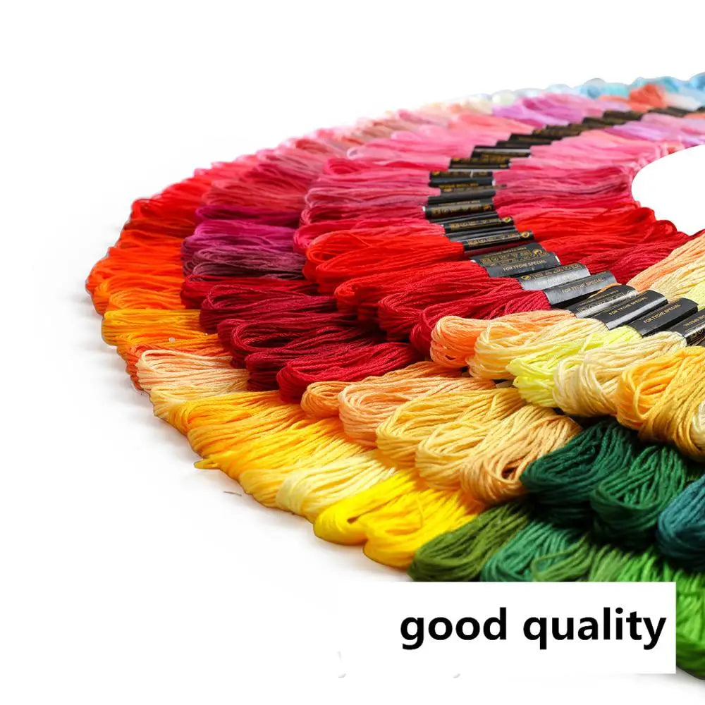 Embroidery Floss, Color Packs for Cross-Stitch, Sewing & Needlework Crafts