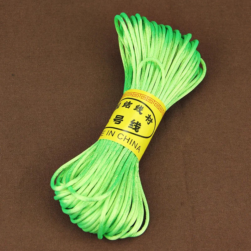 Beading Supplies, Satin-Style Cord for Chinese Knots, Macrame & Bracelets
