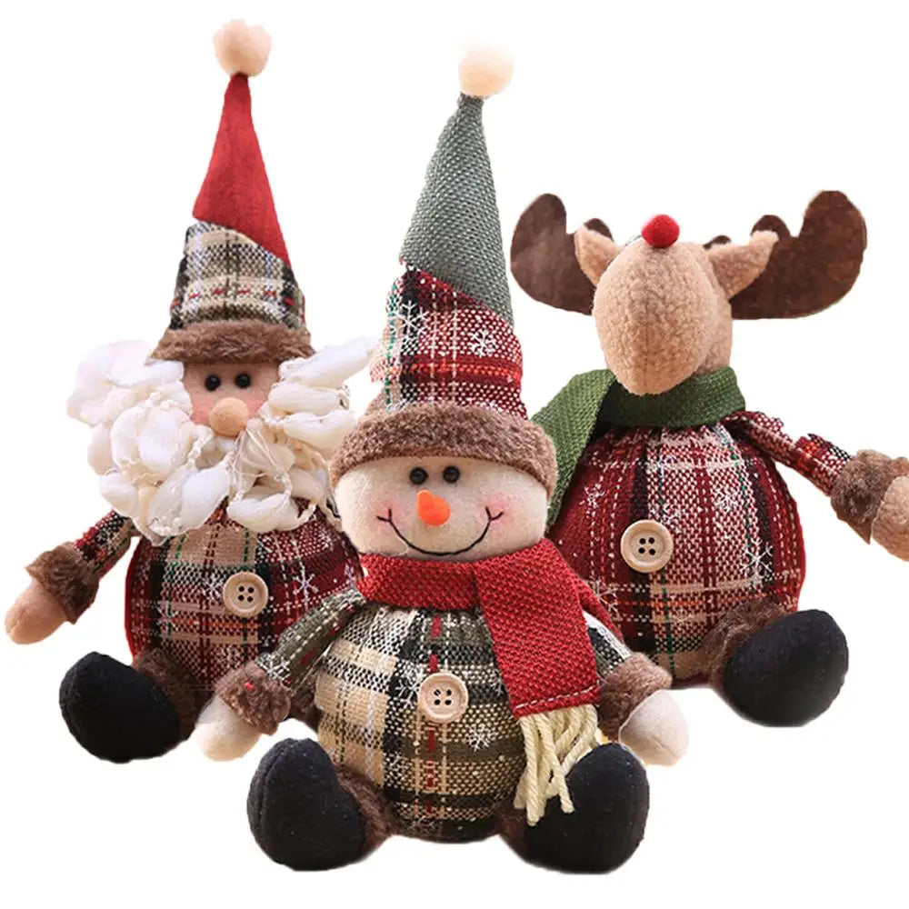 Christmas Doll Ornaments Merry Christmas Decorations For Home Xmas Decor Gifts